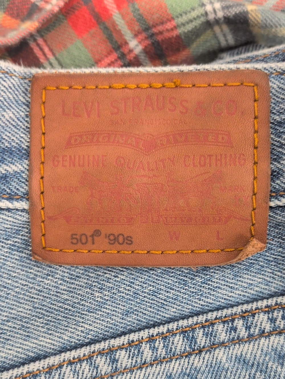 501 '90s Selvedge Women's Jeans - Picture 10 of 10